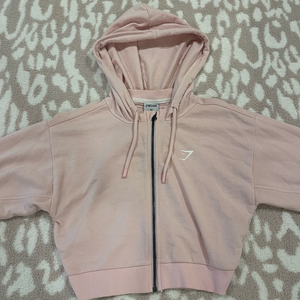 Gymshark Women's Pink Hoodie